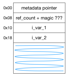 Swift instance structure